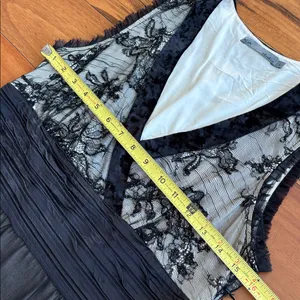 Silk dress Black Size L thumbnail 9