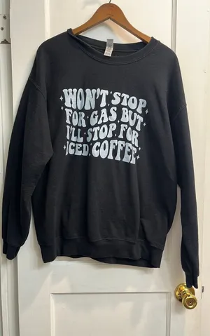 Gildan Sweatshirt Crewneck Large thumbnail 1