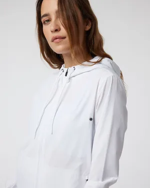 Vuori Women’s Outdoor Trainer Shell - White Linen Texture thumbnail 1