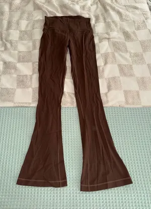 Lululemon Align High-Rise Mini Flare Pant 32" Roasted Brown size 6 thumbnail 1