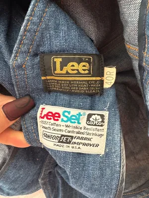 Lee Vintage Western 70’s 80’s Cottagecore Women's Dark Blue Denim Vest thumbnail 2