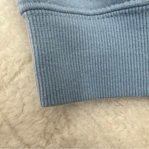 Hello Kitty Light Blue Crew Neck Sweatshirt w/ Red Heart size xxs Sanrio thumbnail 8