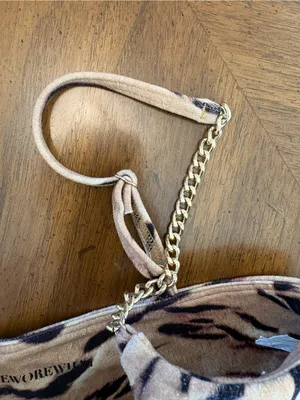 WeWoreWhat Chain Tiger Bra Top thumbnail 5