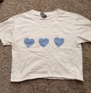 Crop Top White Size XS thumbnail 1