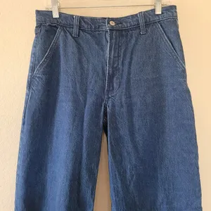 Abercrombie & Fitch Blue Wide Leg Jeans thumbnail 2