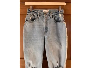 Abercrombie & Fitch The 90’s Straight Ultra High Rise Curve Jeans Women’s 26/2S thumbnail 4