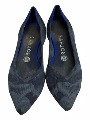 Rothy’s The Point Gray Camo Flats thumbnail 2