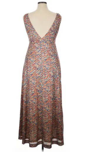 Tuckernuck Natasha Mosaic Maxi Dress Size XL thumbnail 6
