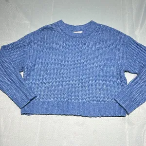 Womens American Eagle crop Knit sweater D28‎ thumbnail 2