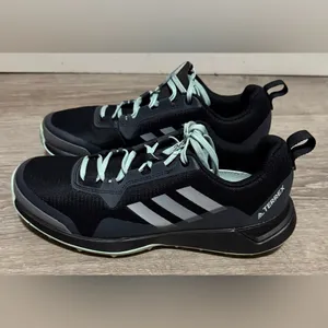 Adidas TERREX CMTK 260 Trail Running Shoes Black Green Women’s 8 Hiking Sneakers thumbnail 3