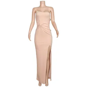 NOOKIE Lust One Shoulder Gown, Blush, Medium thumbnail 6
