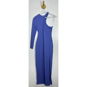 SUSANA MONACO Cutout One-Shoulder Long Sleeve Dress in Orchid Size X-Small thumbnail 5