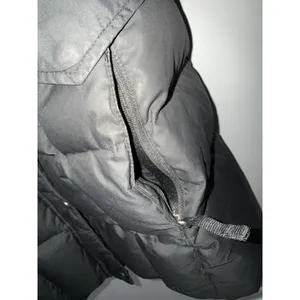 LL Bean Winter Down Jacket‎ Removable Hood Size XS Reg BLACK Blue thumbnail 3