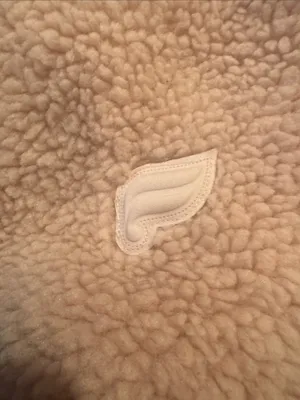 Fabletics Pale Pink Sherpa Teddy Full-Zip Hoodie Jacket - Size Large thumbnail 6