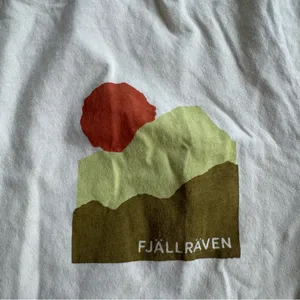 Fjallraven Walk With Nature Graphic Tee in Pale Yellow thumbnail 6