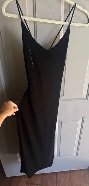Boutique Cocktail Dress Black thumbnail 1
