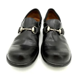 Ariat Women's Black Mar Leather Horse Bit Slip On Clogs Shoes Size 6.5 thumbnail 6