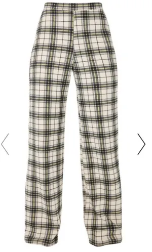 Pretty Little Thing Black Print Wide Leg Pants thumbnail 2