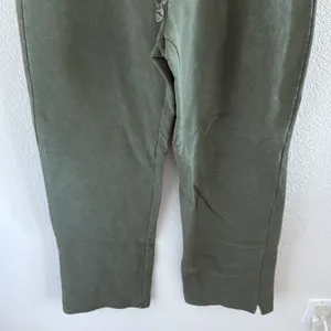 Vintage GAP Stretch Green Lounge Pants Cozy Pant Green Elastic Waist Pull On M thumbnail 5