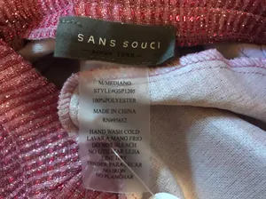 Sans Souci sparkly Pink short size M thumbnail 4