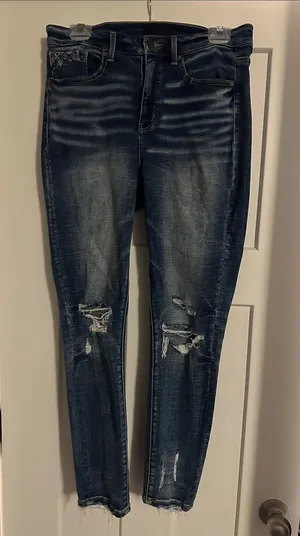 Buckle Black fit No 75 ankle skinny jeans thumbnail 1