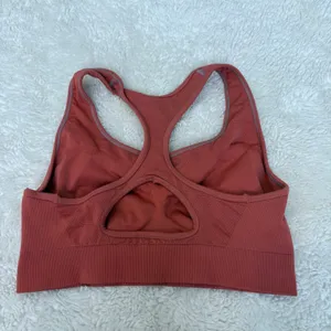 Patagonia Womens Racerback Sports Bra Workout Activewear Lightweight Orange M thumbnail 2