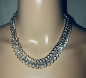 Vintage Link And Chain Necklace thumbnail 2