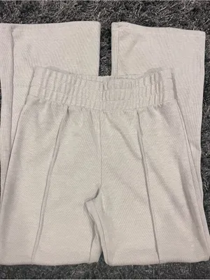 🌸A NEW DAY LIGHT GREY FLARE LOUNGE PANTS SIZE SMALL🌸 thumbnail 2