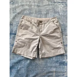Carhartt Khaki Original Fit Cuffed Roll Tab Hem Shorts Size 14 thumbnail 2