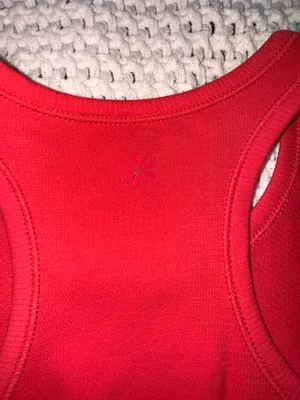 Athleta girls tank pink/red/orange thumbnail 5
