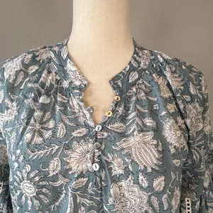 Marea Womens Elizabeth Mini Dress Size XS/S Boho Flowy Floral Cotton Lightweight thumbnail 5