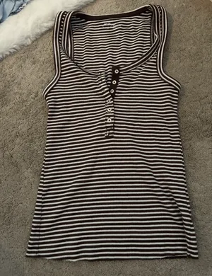 Aerie Striped Tank Top thumbnail 1