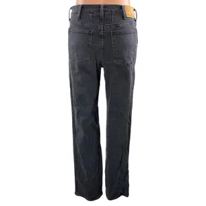 Aritzia Denim Forum Black Cowgirl High Rise Boot Straight Denim Jean Pants Sz 27 thumbnail 3