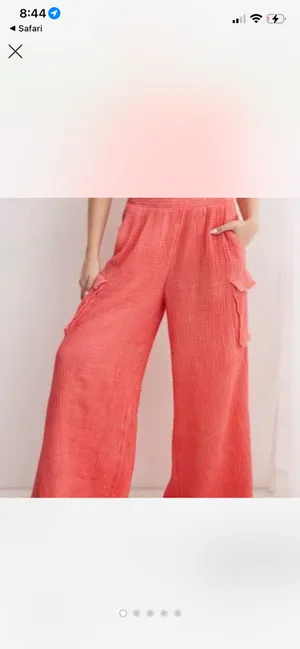 NWT Aerie High Waisted Wide Leg Pants thumbnail 2