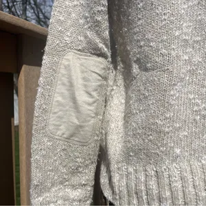 Vtg Ralph Lauren Women’s Chunky Beige & White Marled Turtleneck Sweater Size M thumbnail 6