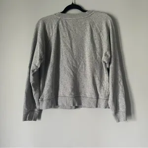Pink by Victoria’s Secret VS grey crewneck sweatshirt size medium thumbnail 2