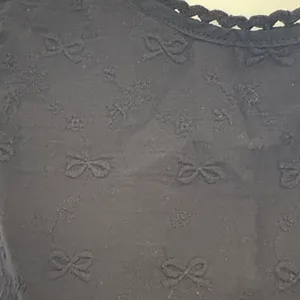 Le Lis Black Sleeveless Blouse with Side Ties thumbnail 2
