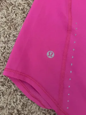 Pink Lululemon Long Sleeve thumbnail 3