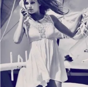 Free People White Dress Mini thumbnail 4
