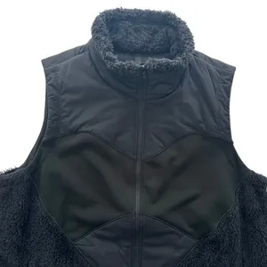 Lululemon Fleece Insulated Vest Black Size 12 Sherpa Winter Layer Ski Outdoors thumbnail 4