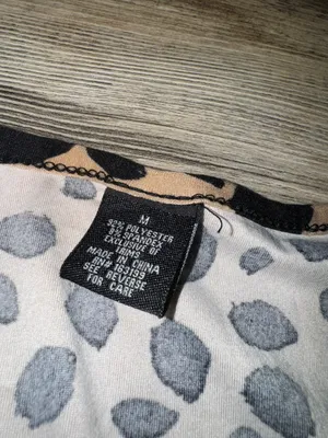 Dalmatian Print Dress Size M thumbnail 2