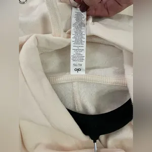 Alo Yoga NWT Accolade Hoodie Sweatshirt Ivory Color Size XL thumbnail 7