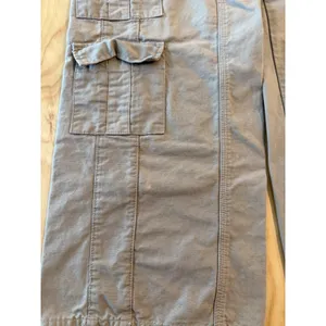 Motel‎ Size Small Women Carge Wide Leg Khaki Tan Brown Pants Y2K Trouser thumbnail 3