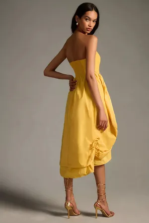 Anthropologie NWT By Corset High-Low Bubble Dress. Size Large thumbnail 3