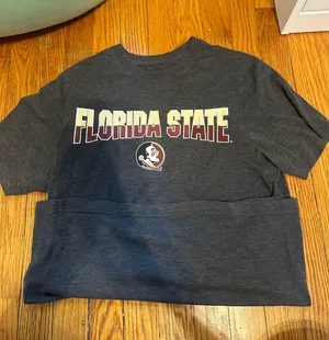Florida State Tshirt Gray Size M thumbnail 1
