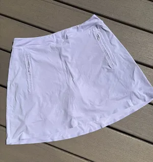 G/Fore lilac Women's Active Skort with Zip Pockets, M Purple Size M thumbnail 1