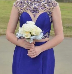 Prom dress Purple Size 4 thumbnail 3