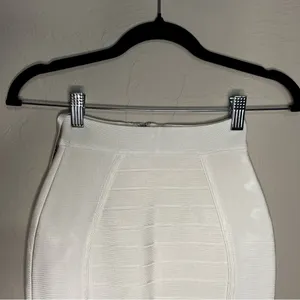 NWT House of CB Bandage Sorcha White‎ Pencil Skirt thumbnail 5