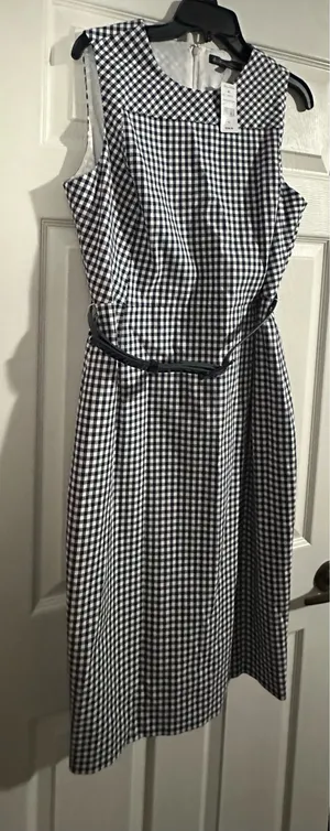 Brooks Brothers Gingham Dress with blazer are a size 12. thumbnail 11