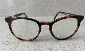 Warby Parker Sadie M 225 Round Eyeglasses Frames Only 49-20-140 Tortoise thumbnail 1